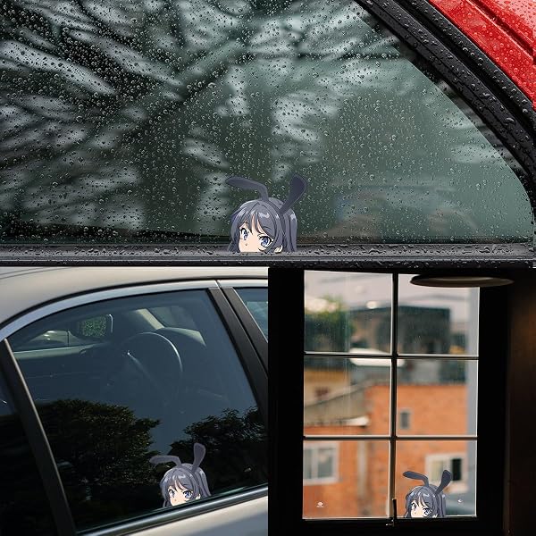 Bunny Girl Senpai Mai Sakurajima Peeker Sticker - Produktbild 4