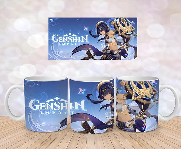 Genshin Impact Tasse: Mehrere Designs, Hochwertige Keramik, Perfekt für Gaming Fans - Candace