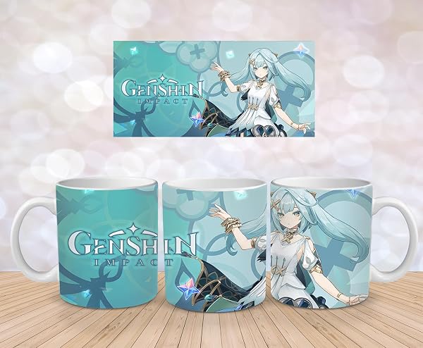 Genshin Impact Tasse: Mehrere Designs, Hochwertige Keramik, Perfekt für Gaming Fans - Faruzan