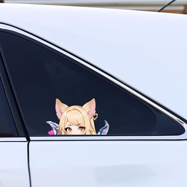 K/DA Ahri Peeker Anime Sticker - Produktbild 3