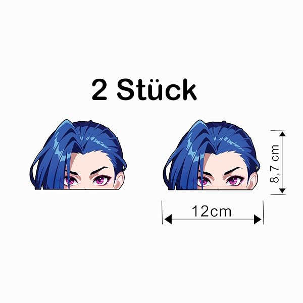 Arcane Jinx Peeker Sticker - Produktbild 2
