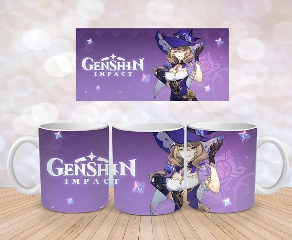 Genshin Impact Tasse: Mehrere Designs, Hochwertige Keramik, Perfekt für Gaming Fans - Lisa