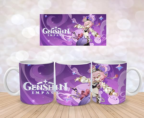 Genshin Impact Tasse: Mehrere Designs, Hochwertige Keramik, Perfekt für Gaming Fans - Dori