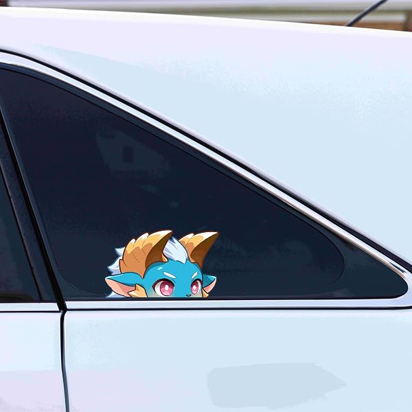 Monster Hunter Zinogre Peeker Sticker - Produktbild 3
